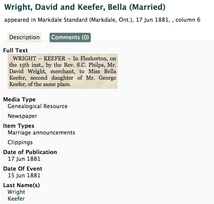 BMD indexing in VITA Toolkit