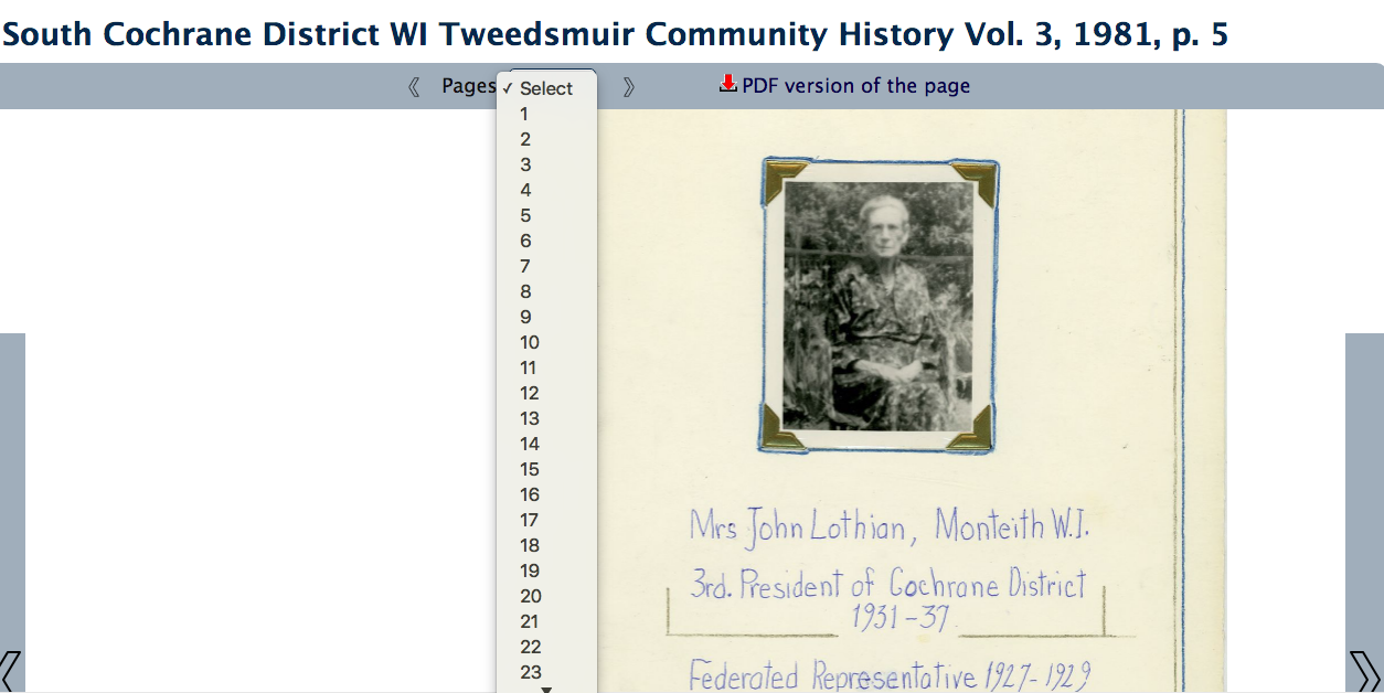 Scrapbook navigation screenshot for Multimedia Features of VITA
